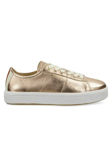 Pantofi sport dama - 30531830 - Piele naturala - Auriu - Auriu