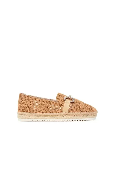 Espadrile dama V250271 - Textil - Maro