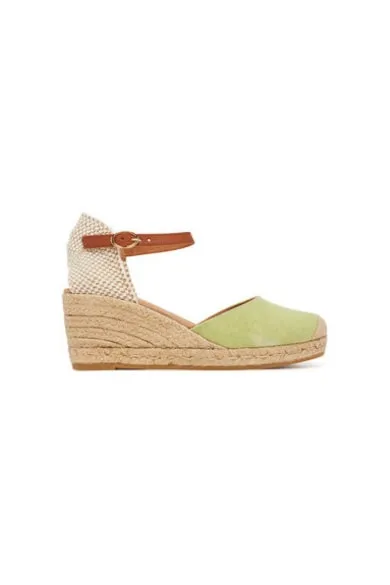 Espadrile dama G106388 - Textil - Verde