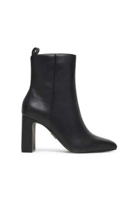 Botine dama - negru - piele ecologica -