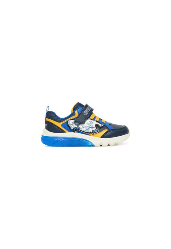 Pantofi lifestyle pentru baieti - piele ecologica - multicolor