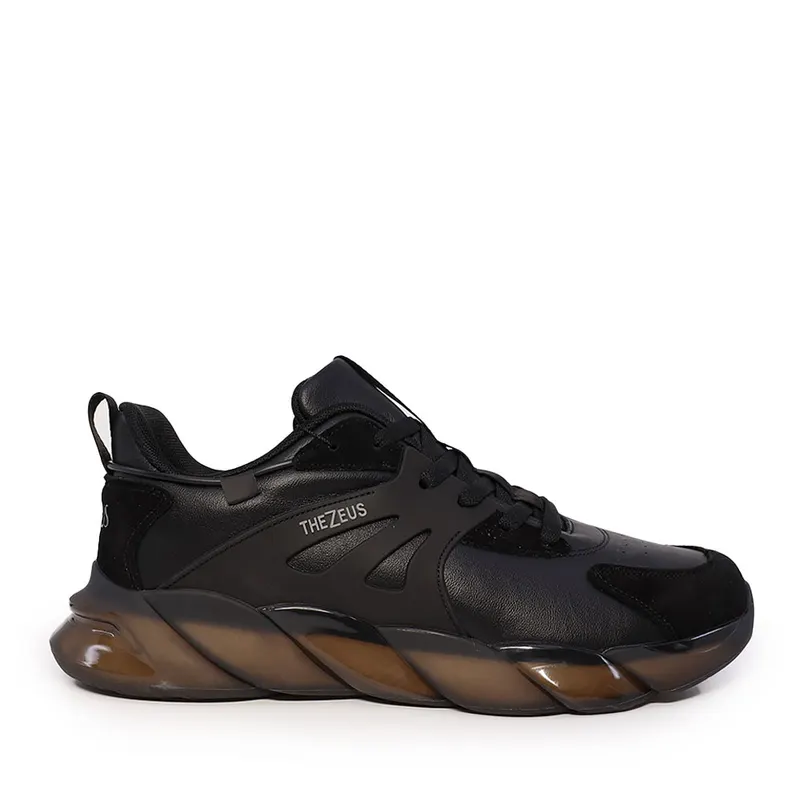 Sneakers bărbați Thezeus negri 3731bps8113vn