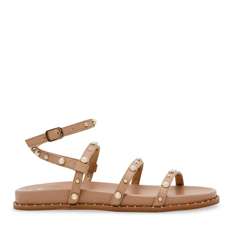 Sandale femei Steve Madden Stormie bej cu elemente deco 1469DSSTORMIEBE