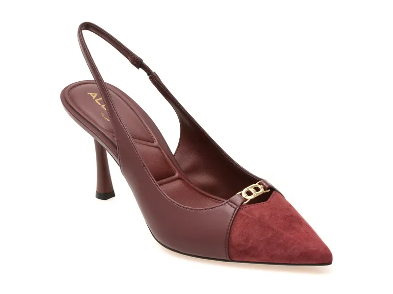 Pantofi eleganti ALDO visinii, AUGUSTAS 640, din piele ecologica