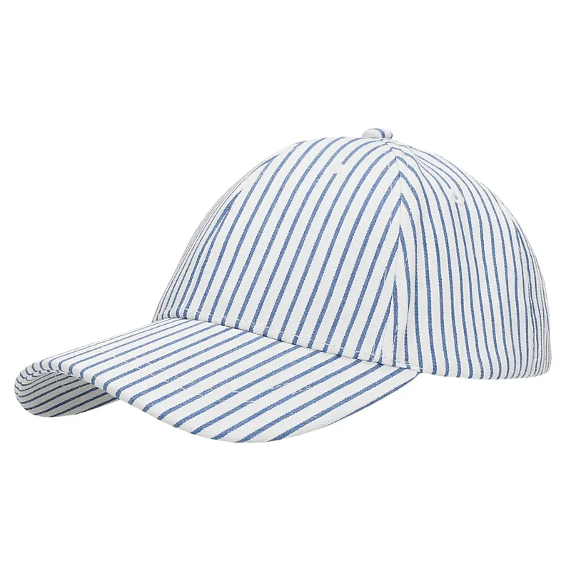 Șapcă albă cu dungi albastre pentru copii BARTEK 85610-19