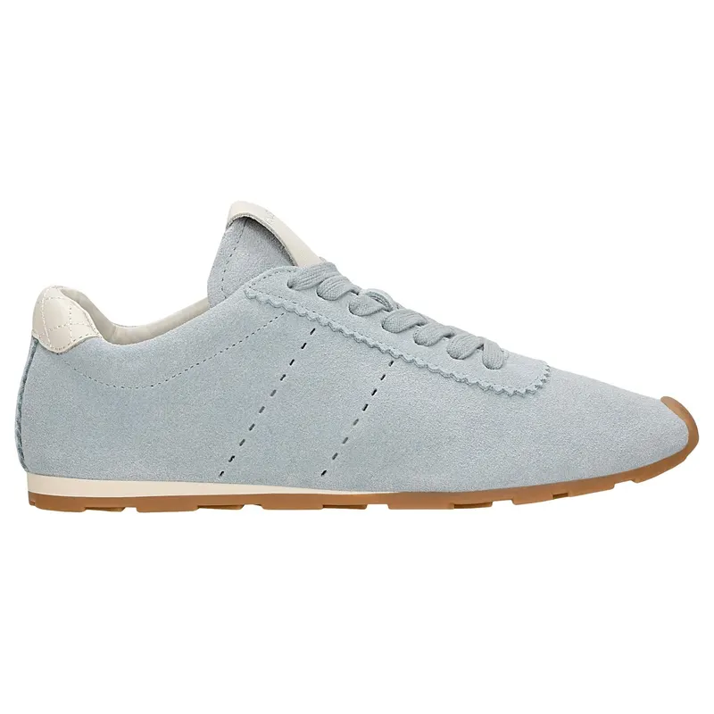 Sneakers bleu deschis cu talpă subțire