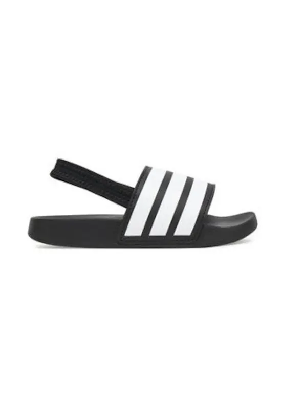 Sandale cu logo si bareta elastica