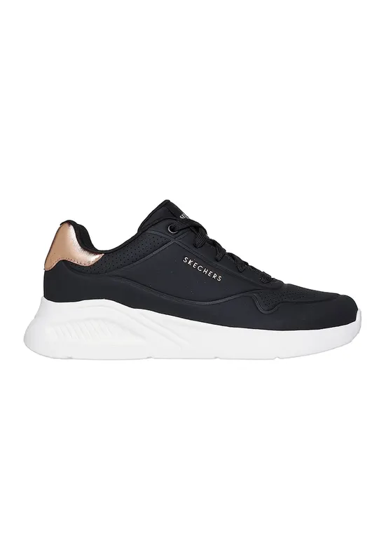 Pantofi sport Uno Lite - Shimmer Along cu garnituri cu aspect metalizat - Auriu/Albastru ultramarin