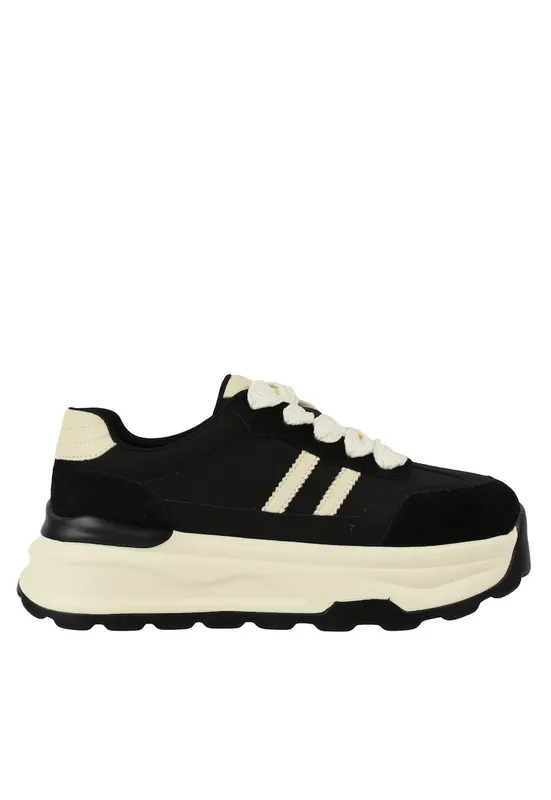 Pantofi sport - dama - Y6306 negru - piele naturala - Negru