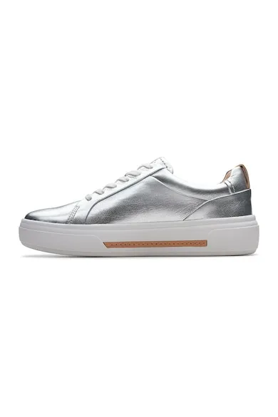 Pantofi sport de piele Hollyhock - Argintiu