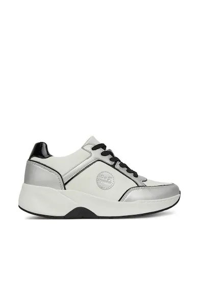 Pantofi sport dama - 96512 - Piele naturala - Alb