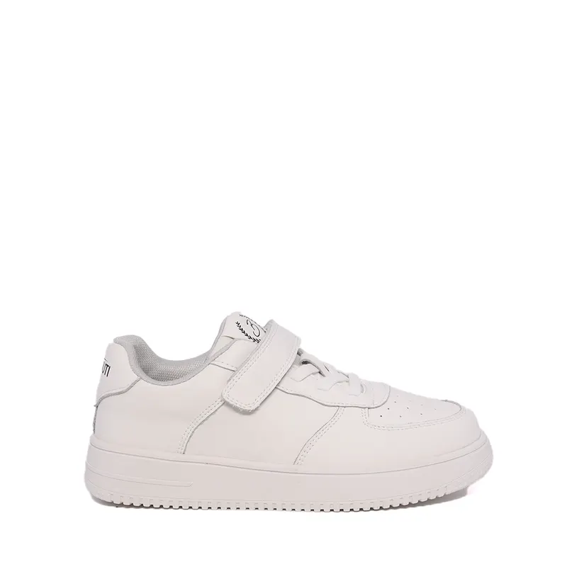 Sneakers baieți albi din piele 3790MP005A