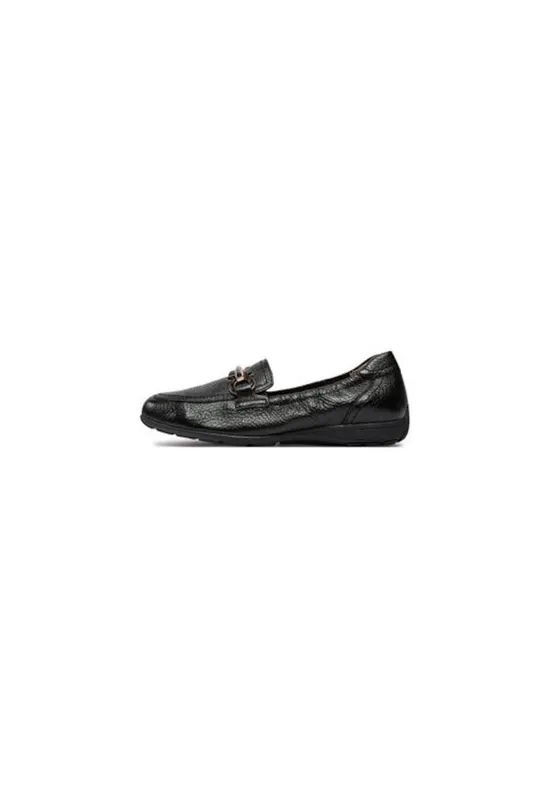 Mocasini dama 303663285 - Piele naturala - Negru - Negru