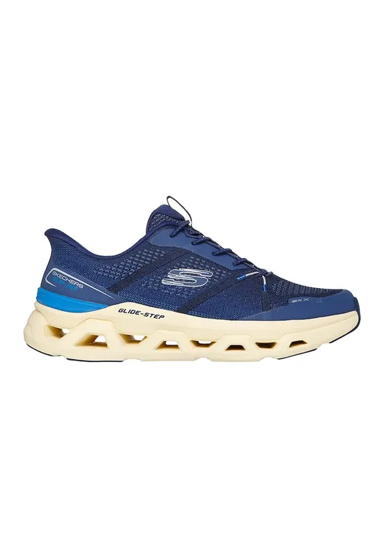 Pantofi sport slip-ins din material textil Glide-Step Altus - Aphtur - Crem/Bleumarin