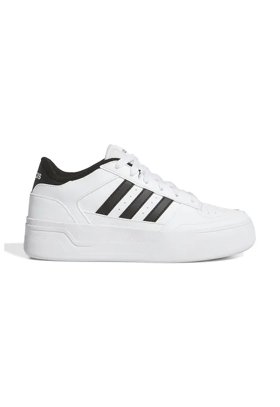 Pantofi sport Break Star flatform de piele ecologica - Negru/Alb optic