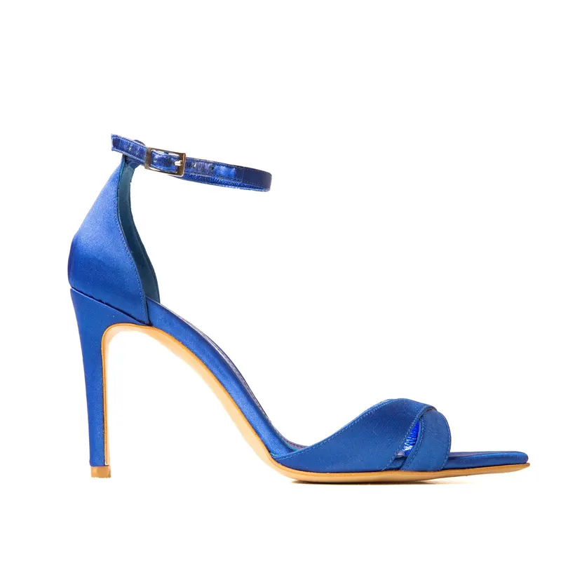Sandale Thea Satin, Royal Blue