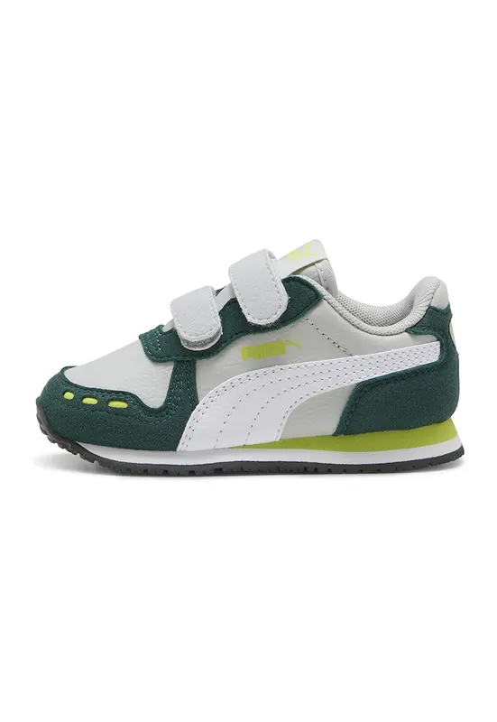 Pantofi sport Cabana Racer SL 20 cu inchidere velcro - Gri deschis/Verde aquamarin/Verde fistic