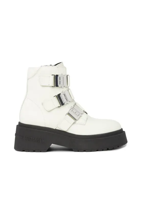 Botine din piele naturala - Bej
