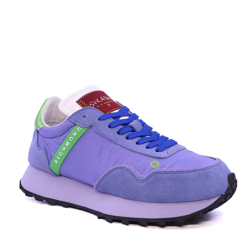Pantofi femei JOHN RICHMOND lila din piele și textil 2269DP27226LI — imaginea 2