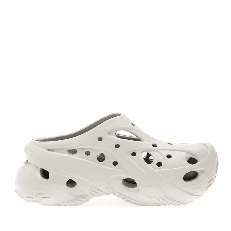 Saboți femei CROCS Caged Clog argintii 3900DSL211141AG