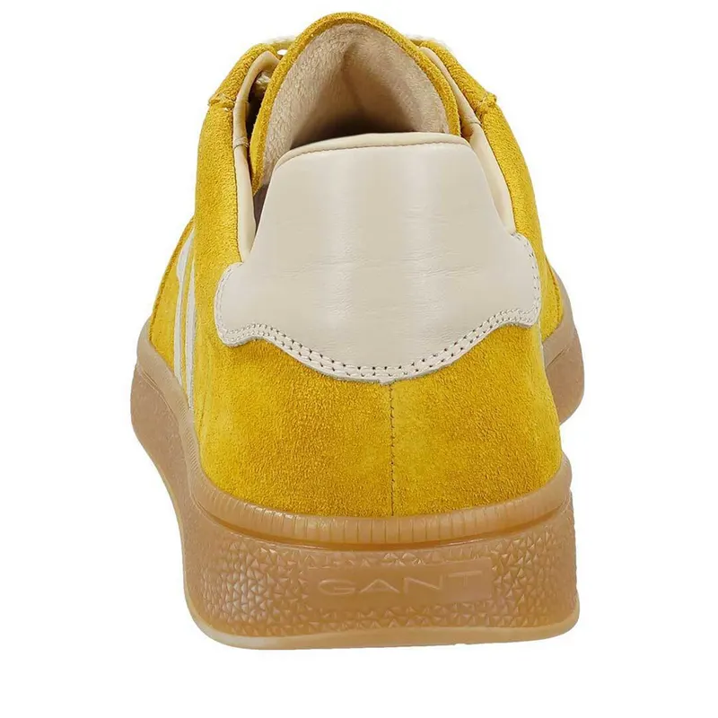 Sneakers bărbați Gant linia Cuzmo galbeni din piele întoarsă 1741BP633206VG — imaginea 2