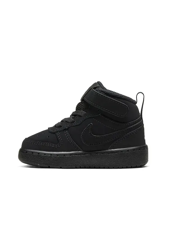 Pantofi sport cu velcro Court Borough - Negru