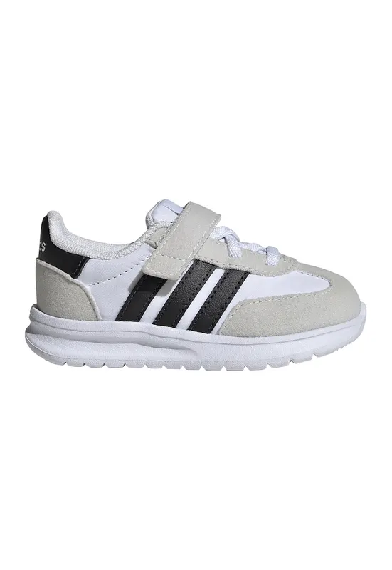 Pantofi sport Run 70s 2.0 cu velcro - Negru/Alb optic/Grej