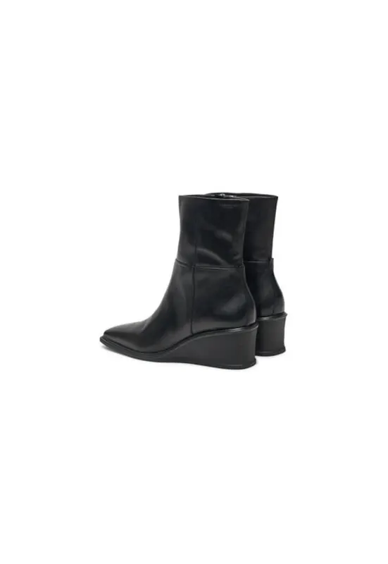 Ghete dama 304622762 - Piele naturala - Negru - Negru
