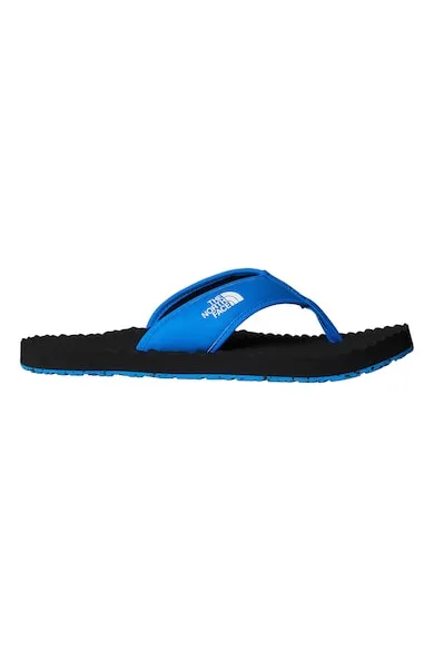 Papuci flip-flop cu imprimeu logo lateral Base Camp - Negru/Albastru royal