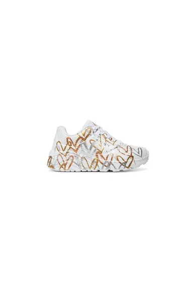 Adidasi fete 314067L - Piele ecologica - Alb