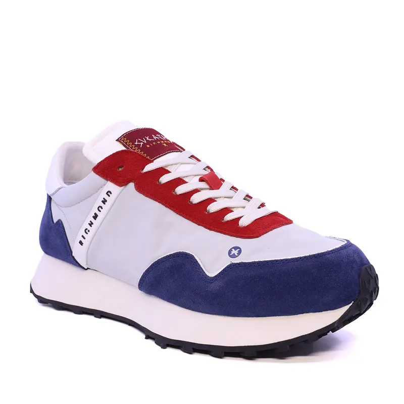 Pantofi bărbați JOHN RICHMOND multicolor din piele și textil 2269BP27320ABL — imaginea 2