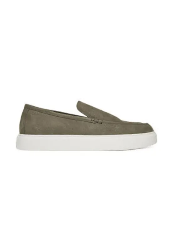 Espadrile barbatesti - piele naturala - verde