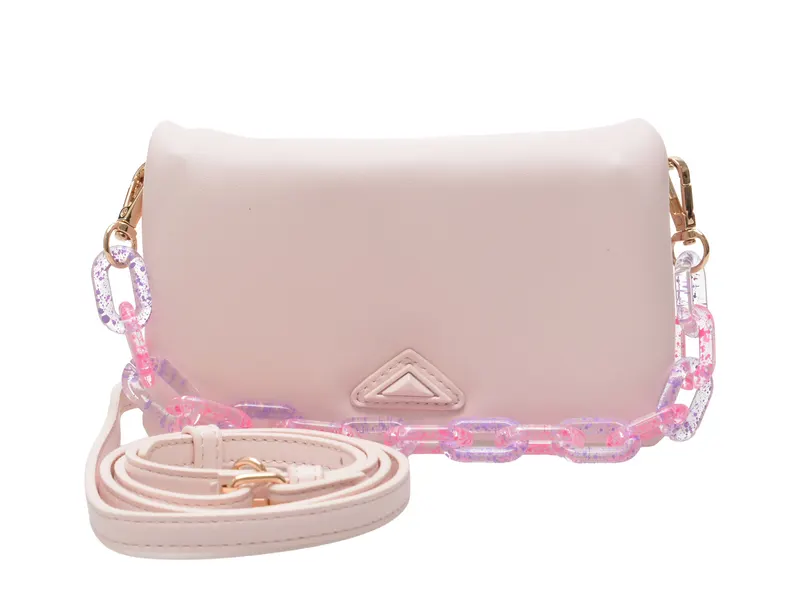 Geanta roz, LOLLYBAG 680, din piele ecologica