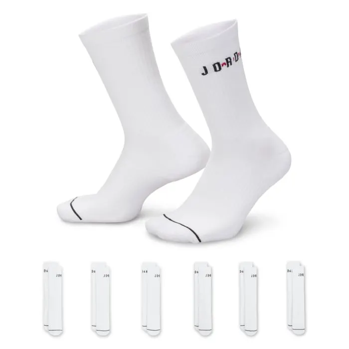 Sosete Jordan U J Ed Poly Crew Jor 6Pr - 144