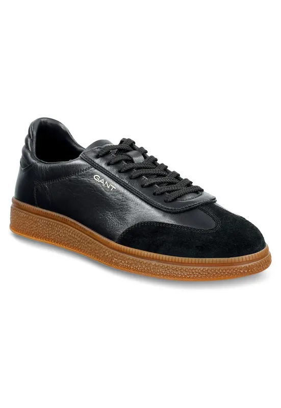 Tenisi barbatesti - 305603470 - piele naturala - negru
