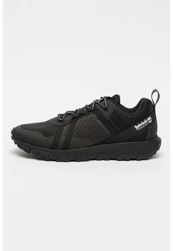 Pantofi sport impermeabili cu insertii de plasa Winsor Trail - Negru