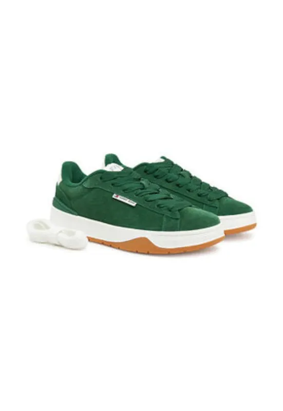 Tenisi dama - piele naturala - verde - 305159519