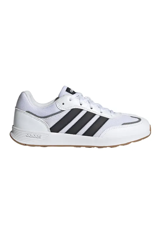 Pantofi sport din piele ecologica Tensaur Switch - Alb murdar/Gri antracit
