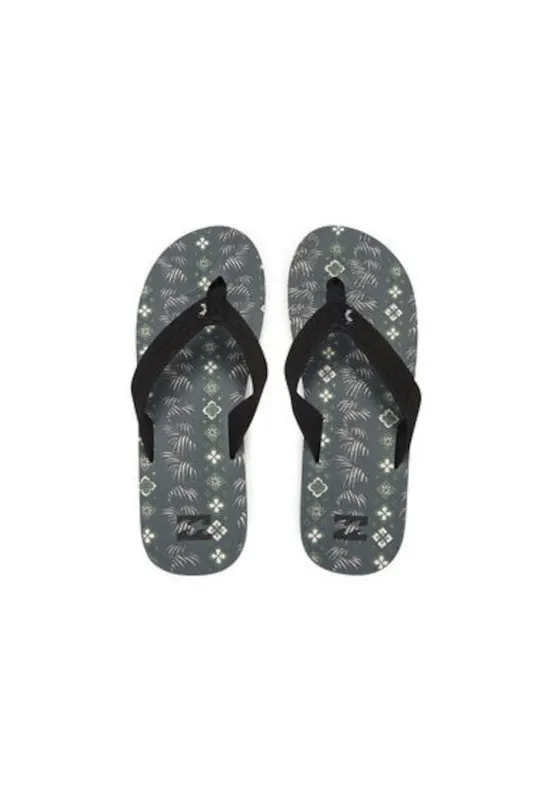Papuci flip-flop barbati EBYL100019 - Textil - Negru - Gri