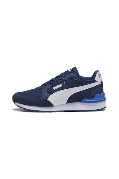 Pantofi sport ST Runner v4 NL din piele ecologica cu insertii din material textil - Albastru inchis