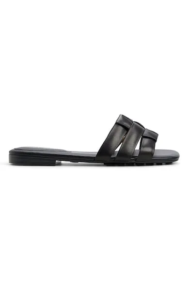 Papuci de piele Gotosandal - Negru