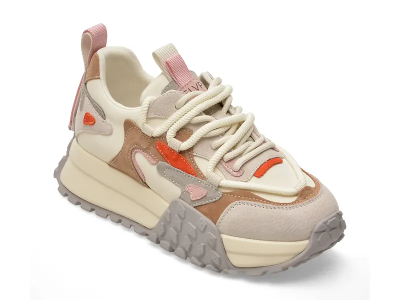 Pantofi sport FLAVIA PASSINI gri, 2689, din piele ecologica