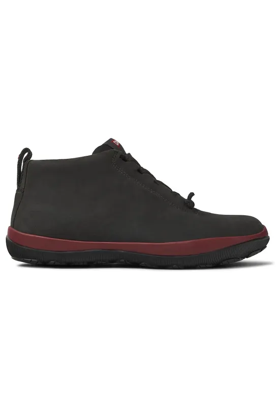 Pantofi sport impermeabili de piele Peu Pista GM 943 - Rosu/Gri inchis