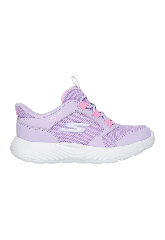 Pantofi sport slip-ins Dyna-Lite - Lila/Alb optic