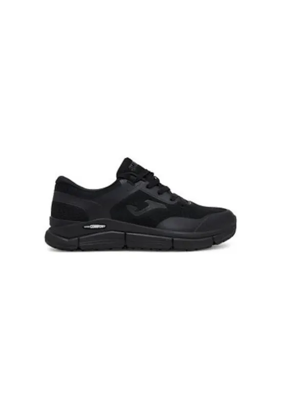 Pantofi sport barbati - CORUS2521 - Textil - Negru