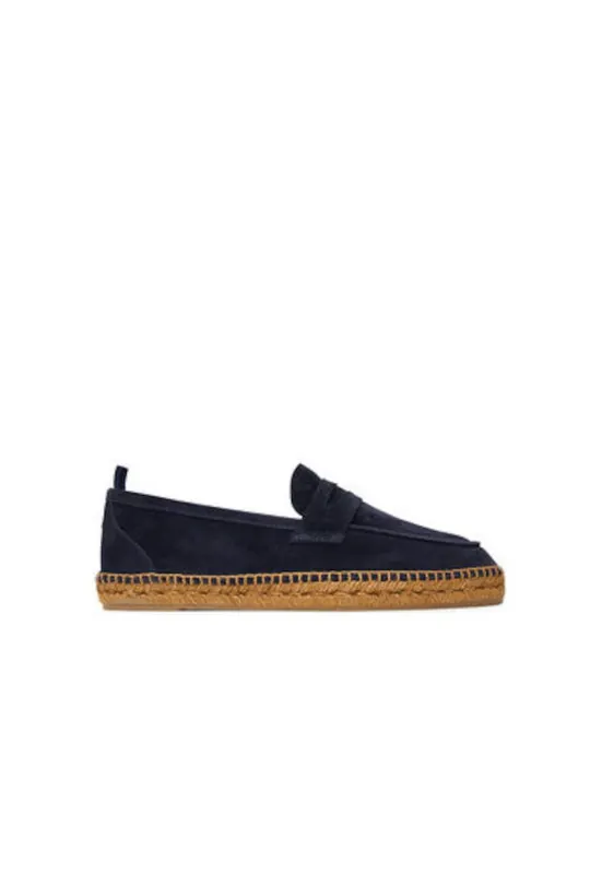 Espadrile barbati 023417-302 - Piele naturala - Bleumarin