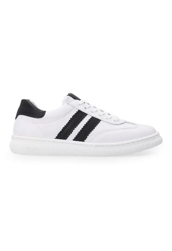 Pantofi sport din piele naturala neteda