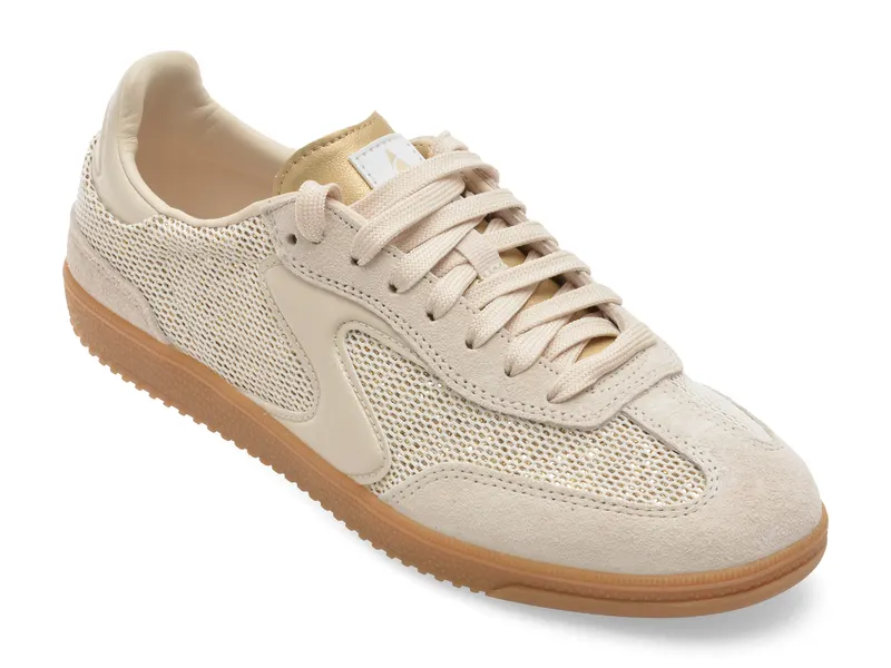 Pantofi sport SKECHERS nude, HOTSHOT, din material textil