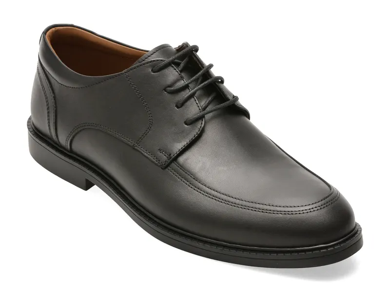 Pantofi eleganti BITE THE BULLET negri, RM113, din piele naturala