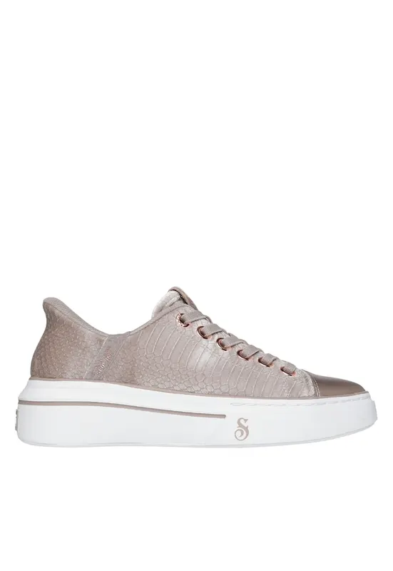 Pantofi sport - dama - SLIP-INS SNOOP ONE– VELVET SNOOP - 186037-TPE - Bej - textil